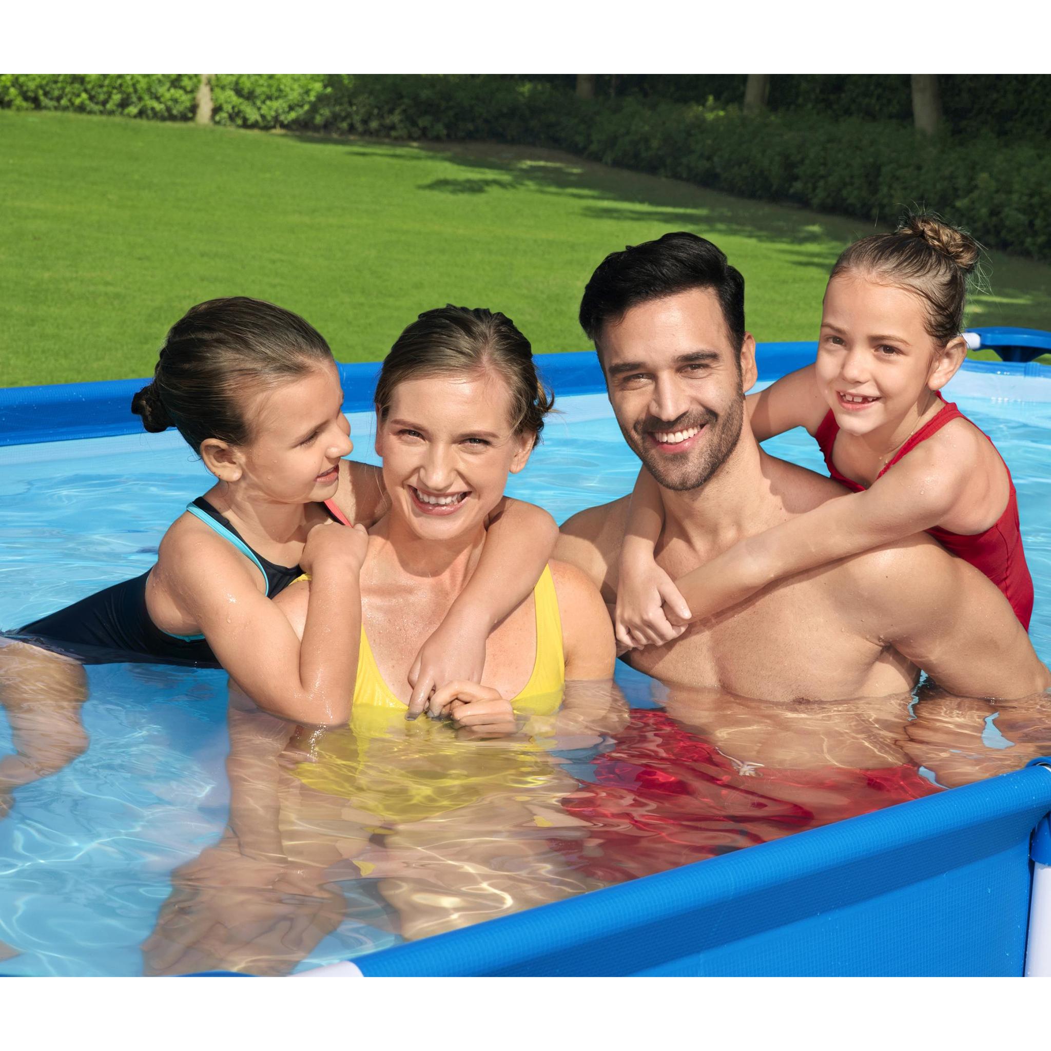 Bestway Pool ovan mark 4x2m - 81cm djup | Steel Pro (56405)