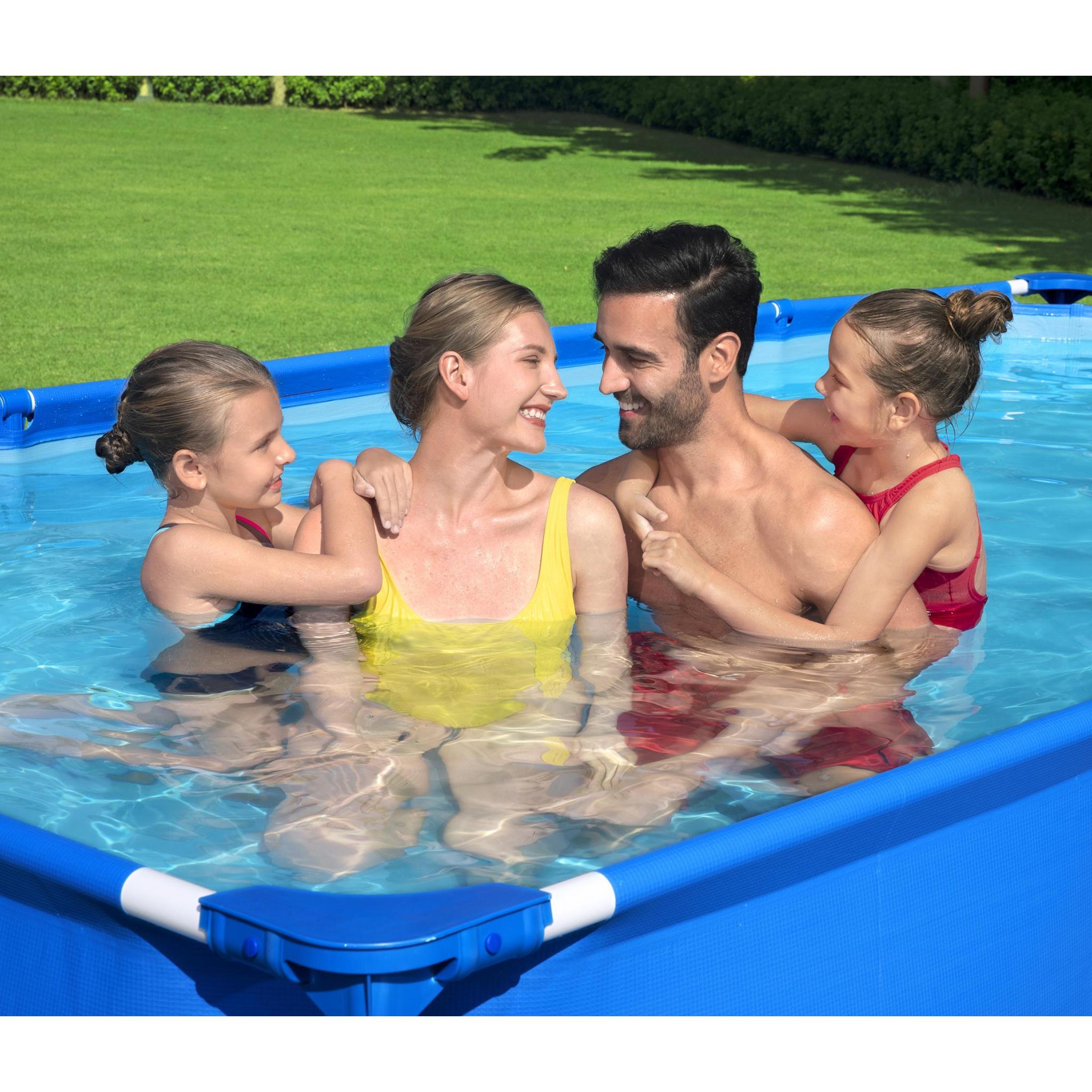 Bestway Pool ovan mark 4x2m - 81cm djup | Steel Pro (56405)