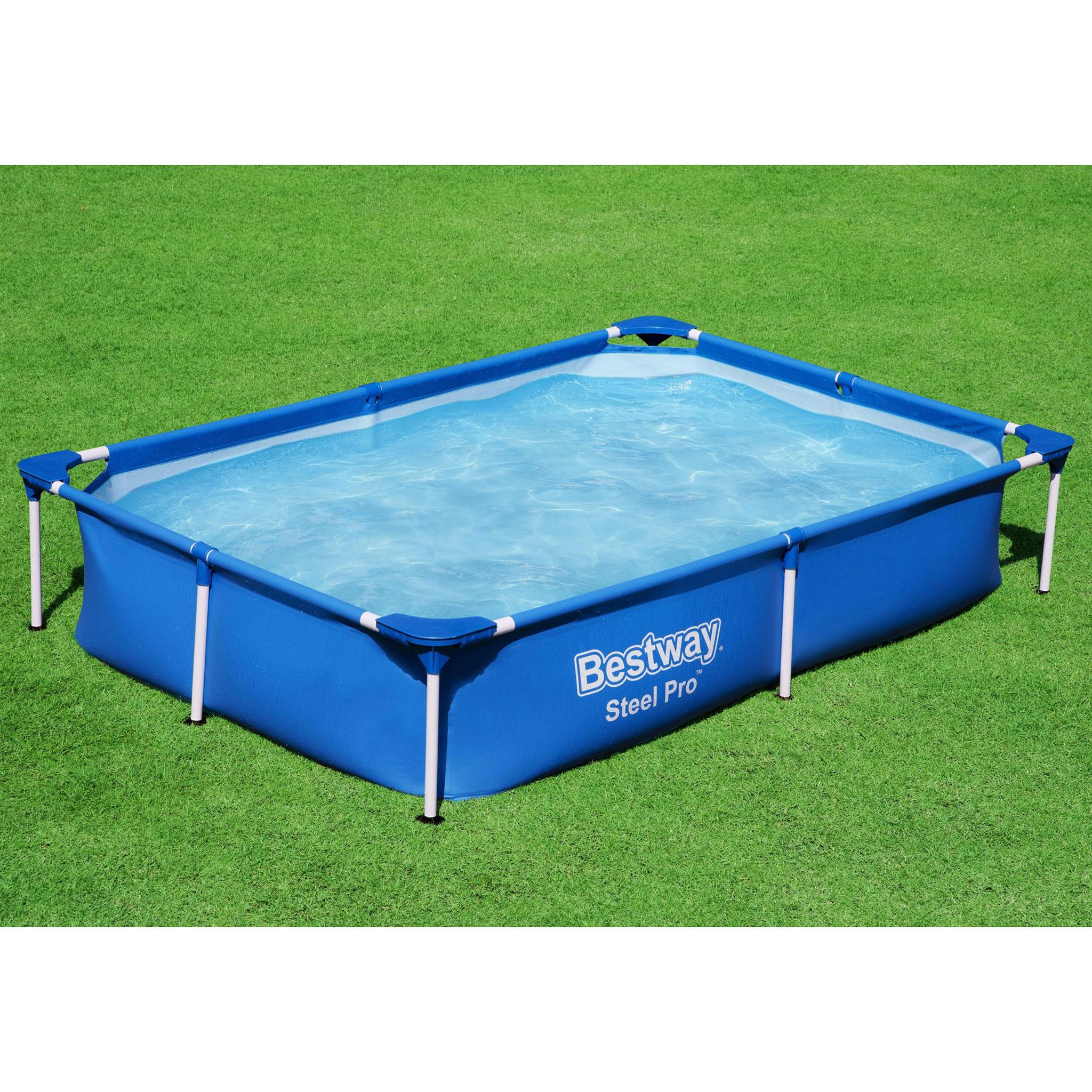 Bestway pool ovan mark 2,21x1,5m - 43cm djup | Steel Pro (56401)