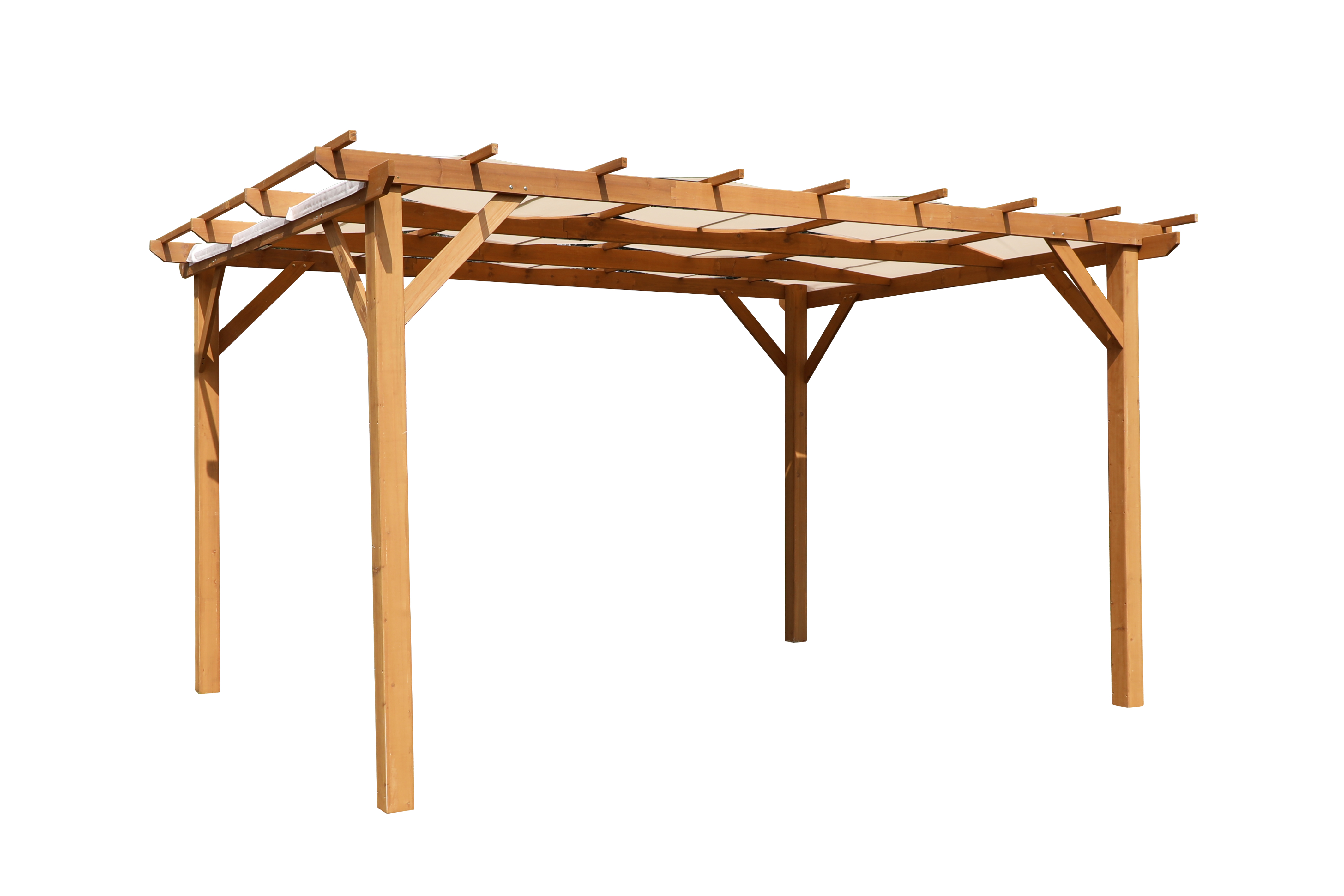 Pergola trä | 4x3m | Furu - 4995 kr - Pergola & Paviljong - Outl1.se