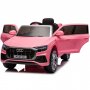 Elbil fr barn Audi Q8 2x35W 12V7Ah| Rosa