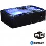 Spabad Atlantis Dreams WiFi Blackline - 6 personer | Lyfco