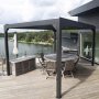 Pergola Premium 3x3m | ppningsbara lameller | Metalcraft