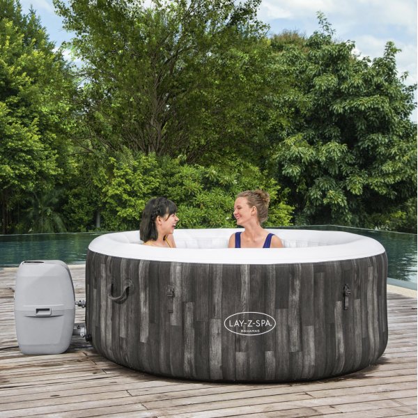 Lay-Z Spa Bahamas AirJet | Bestway uppblsbart spabad 2-4 personer