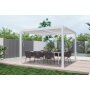 Pergola | ppningsbart lamelltak | 300x220 cm | Vit