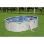 Ovanmarkpool Bestway Hydrium Oval, Ljusbl - 5 x 3,6 m (56586)