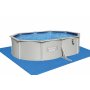 Ovanmarkpool Bestway Hydrium Oval, Ljusbl - 5 x 3,6 m (56586)