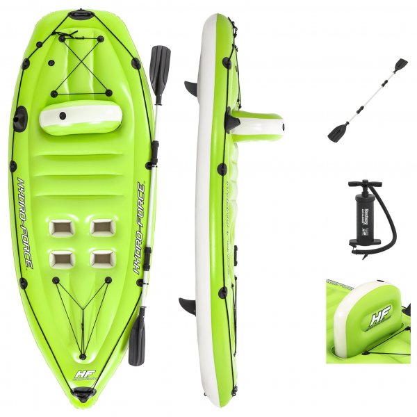 Uppblsbar fiskekajak 1 person | Bestway Koracle Fishing Kayak (65097)