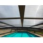 Pooltak 5x10m | Utan skenor | UV-skydd