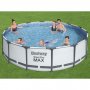 Bestway pool ovan mark 4,3m - 107cm djup | Steel Pro MAX (56950)