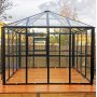 Gazebo 17,6m | Stort premiumvxthus| Stormgaranti | 4 mm skerhetsglas