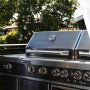 Dubbel gasolgrill med varmluftsfunktion | Denver Blackline