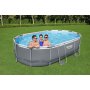 Bestway pool ovan mark 4,88x3,05m - 1m djup | Power Steel Oval (56448)