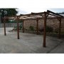 Trpergola i furu - Hllbar pergola fr trdgrd & uteplats