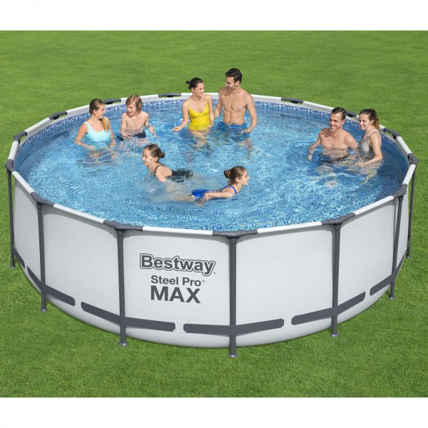 Bestway pool ovan mark 4,6m - 122cm djup | Steel Pro MAX (56438)