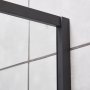 Stort duschhrn | 8mm skerhetsglas | Industriell design