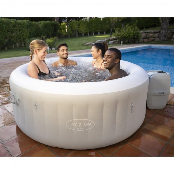 Lay-Z Spa Tahiti Airjet | Bestway uppblsbart spabad 2-4 personer