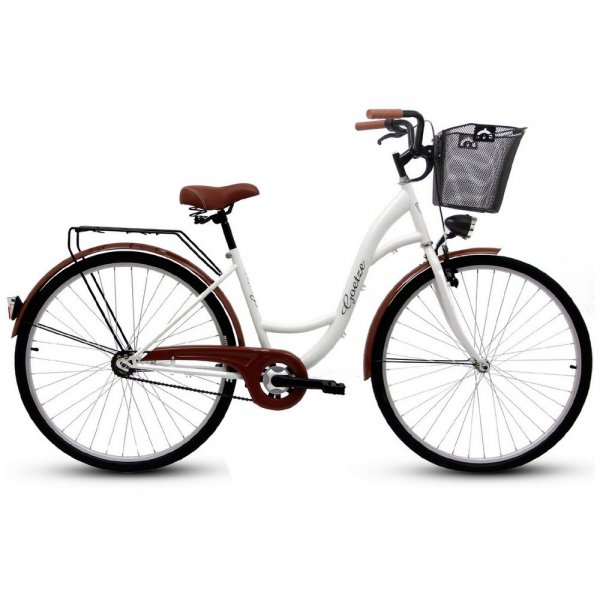 Damcykel Eco 28\\\" | Vit | Gardeney