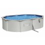 Ovanmarkpool Bestway Hydrium Oval, Ljusbl - 5 x 3,6 m (56586)