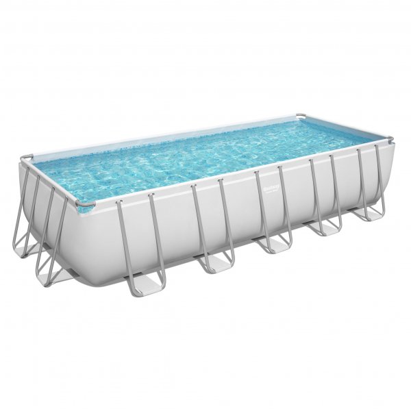 Bestway pool ovan mark 6,4x2,74m - 132cm djup | Power Steel (5611Z)