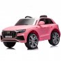 Elbil fr barn Audi Q8 2x35W 12V7Ah| Rosa