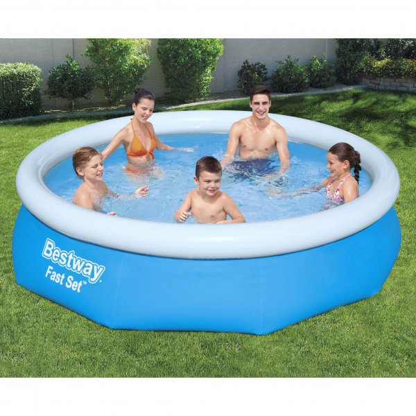 Bestway rund Fast Set™ Pool 3,05m - 76cm djup (57266)