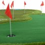 Golfmatta Pro | Dubbla greener och vattenhinder | 4x2m