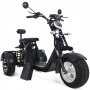 Trehjulig fatscooter 2000W | LG litiumbatteri | Mopedklass 1