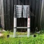 Teleskopisk stege | 3,3 meter - 10 steg | Aluminium