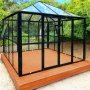 Gazebo 17,6m | Stort premiumvxthus| Stormgaranti | 4 mm skerhetsglas