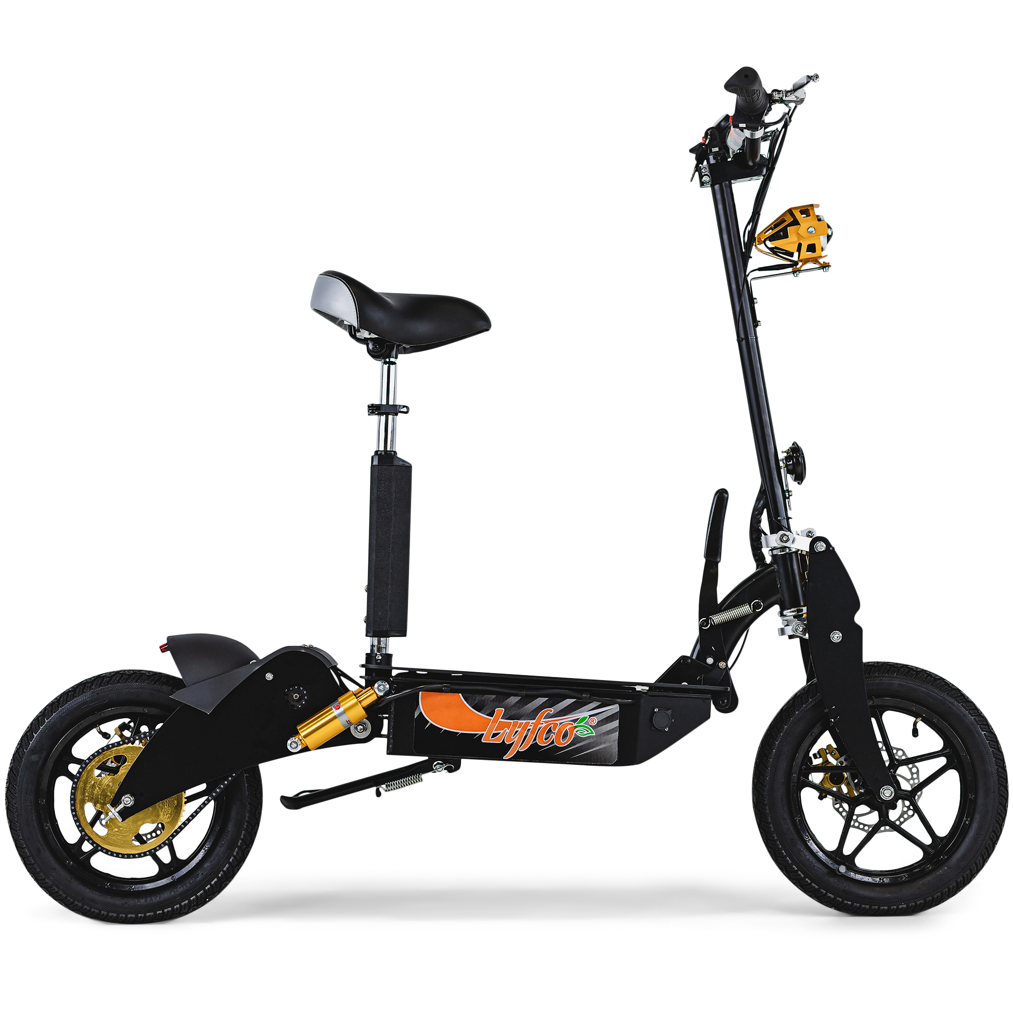 Elscooter 3000W Premium med sadel | 60 km/tim | Lyfco