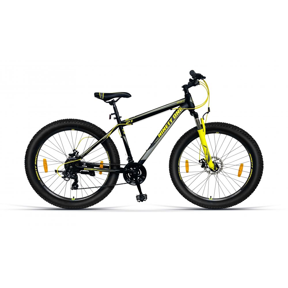 Mountainbike 27.5” Vantage | 21 växlar | Stålram | Svart/gul