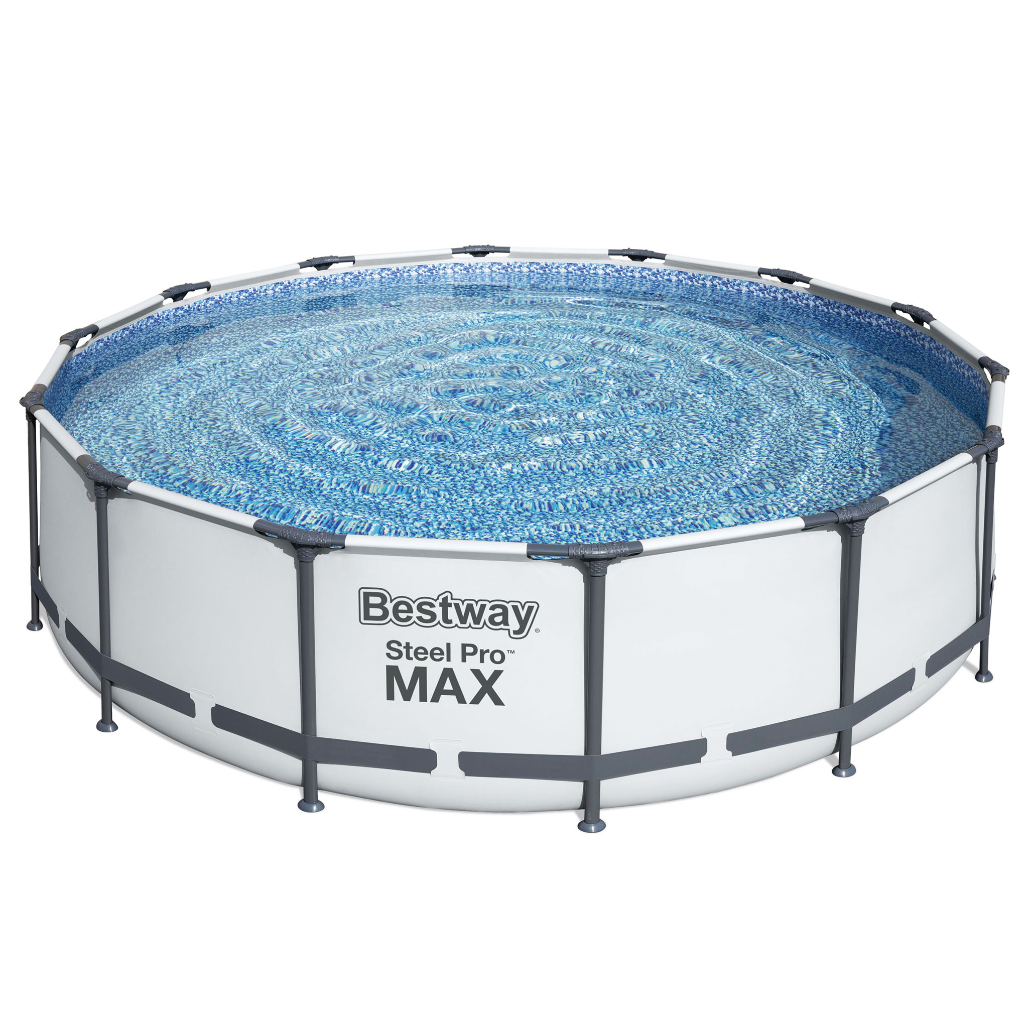 Bestway pool ovan mark Ø4,3m - 107cm djup | Steel Pro MAX (56950)