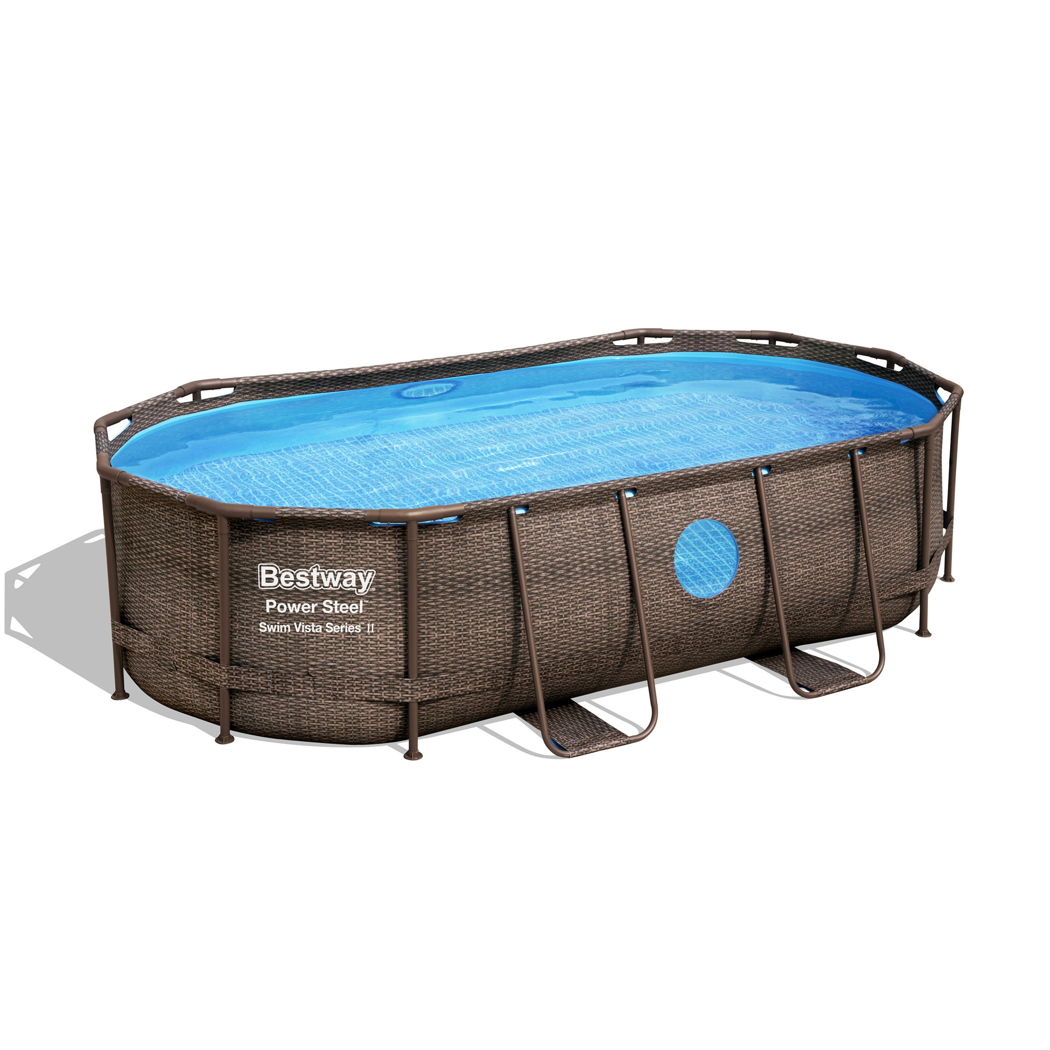Produktfoto för Bestway pool ovan mark 4,27x2,5m | Power Steel Swim Vista II (56714)