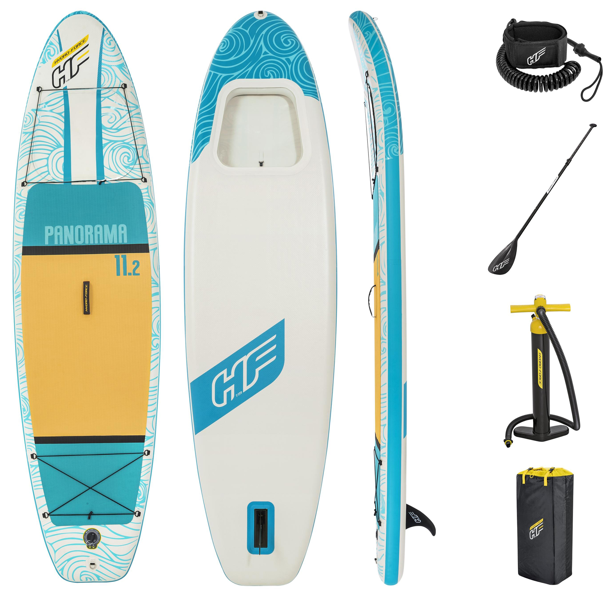 Produktfoto för SUP-bräda 3,4m | Paddle board Bestway HYDRO-FORCE™ Panorama (65363)