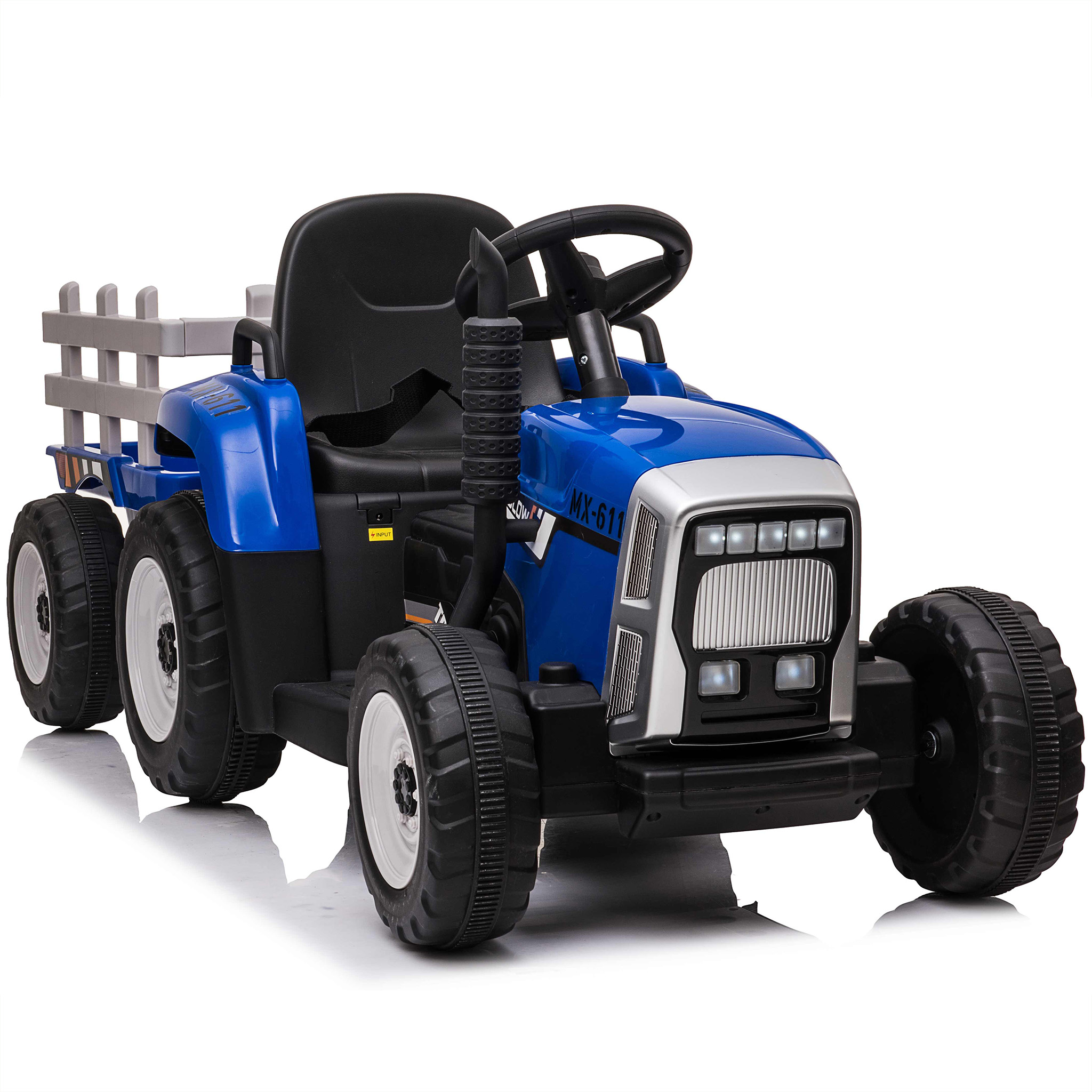Farmer truck XXL med släp - Elbil för barn