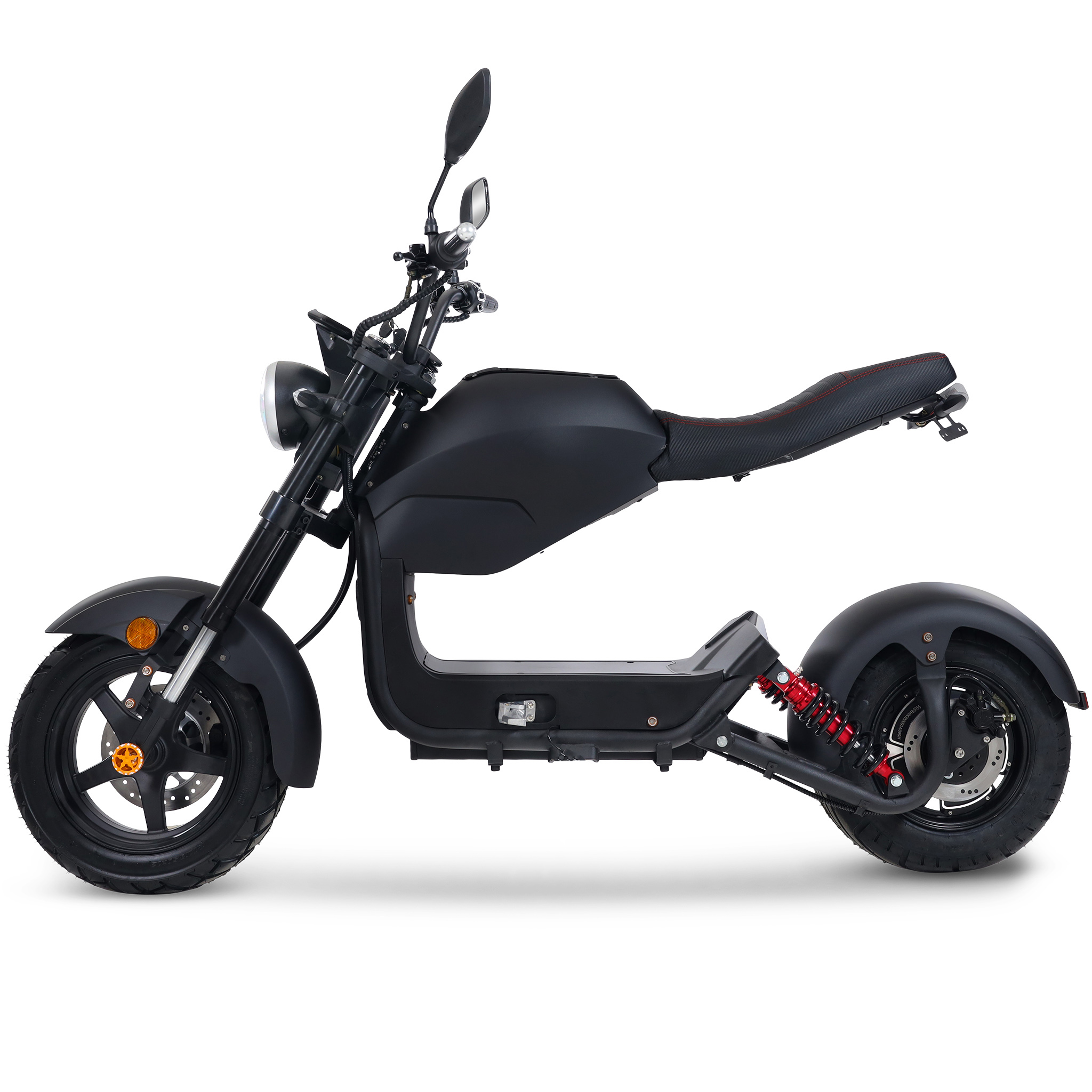Fatscooter 2000W Urban Rider | Moped klass 1 | 6 mil på en laddning
