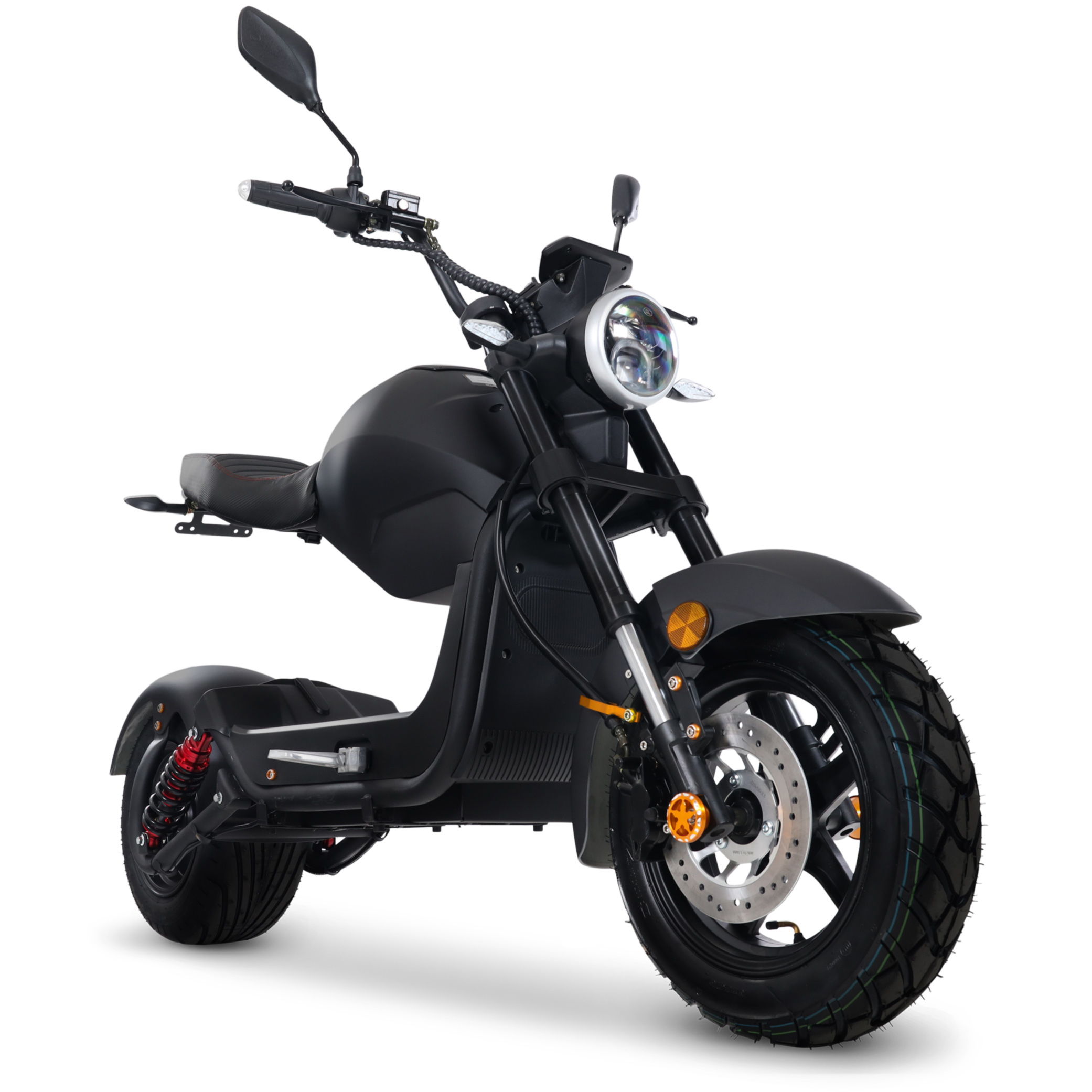 Fatscooter 2000W | Trafikgodkänd moped klass 1 | LG litiumbatteri