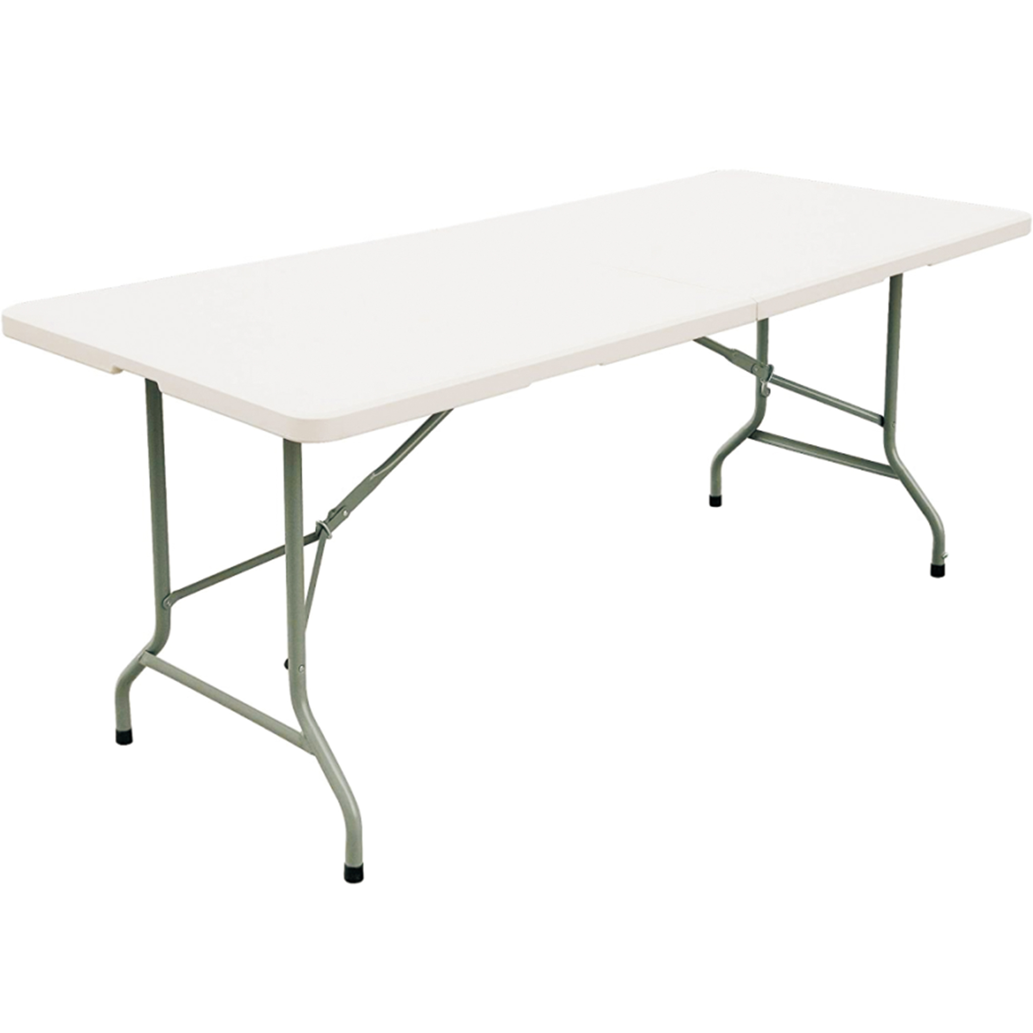 Hopfällbart bord | 180x74cm | Vit