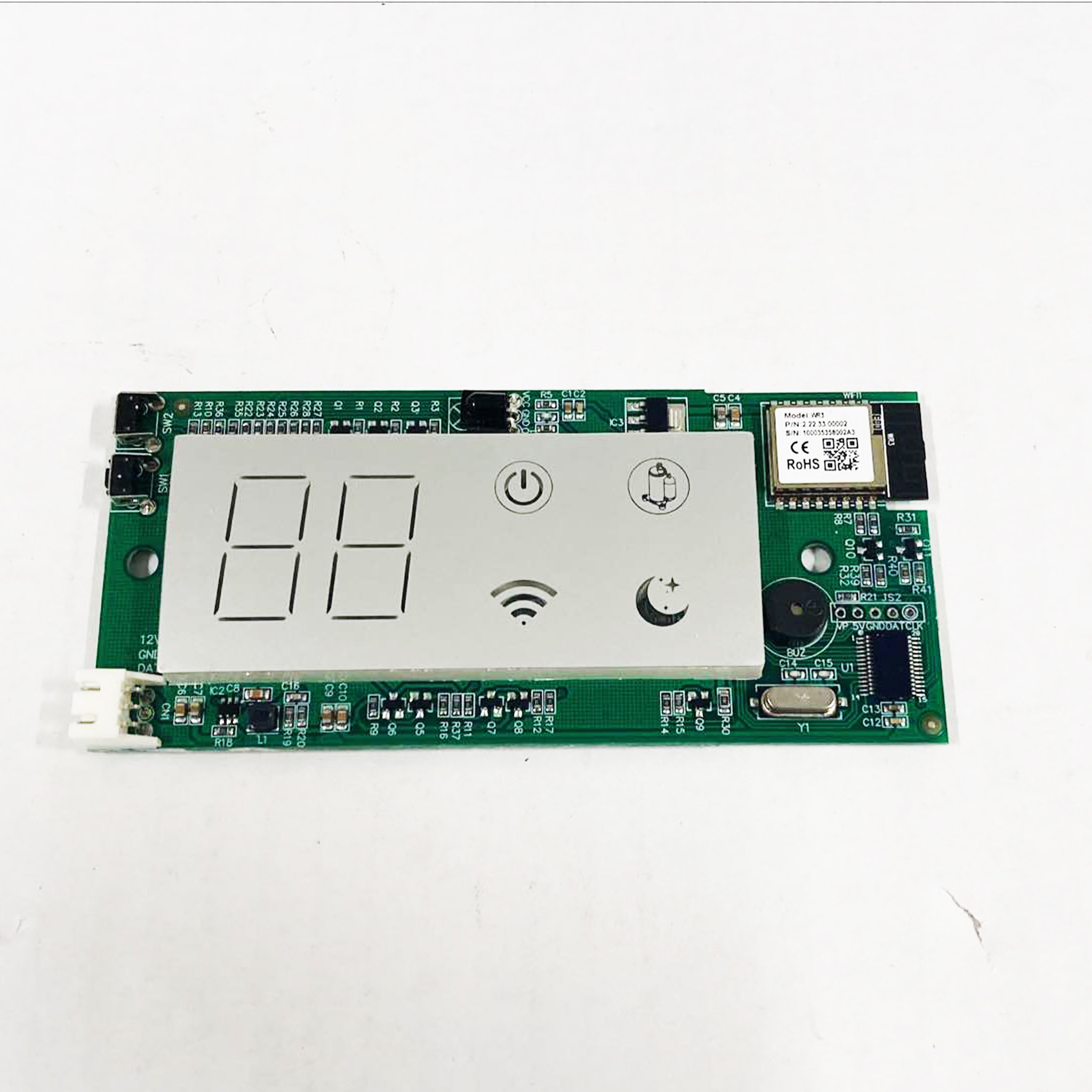 Display PCB med IR Receiver till 116-4-4/5