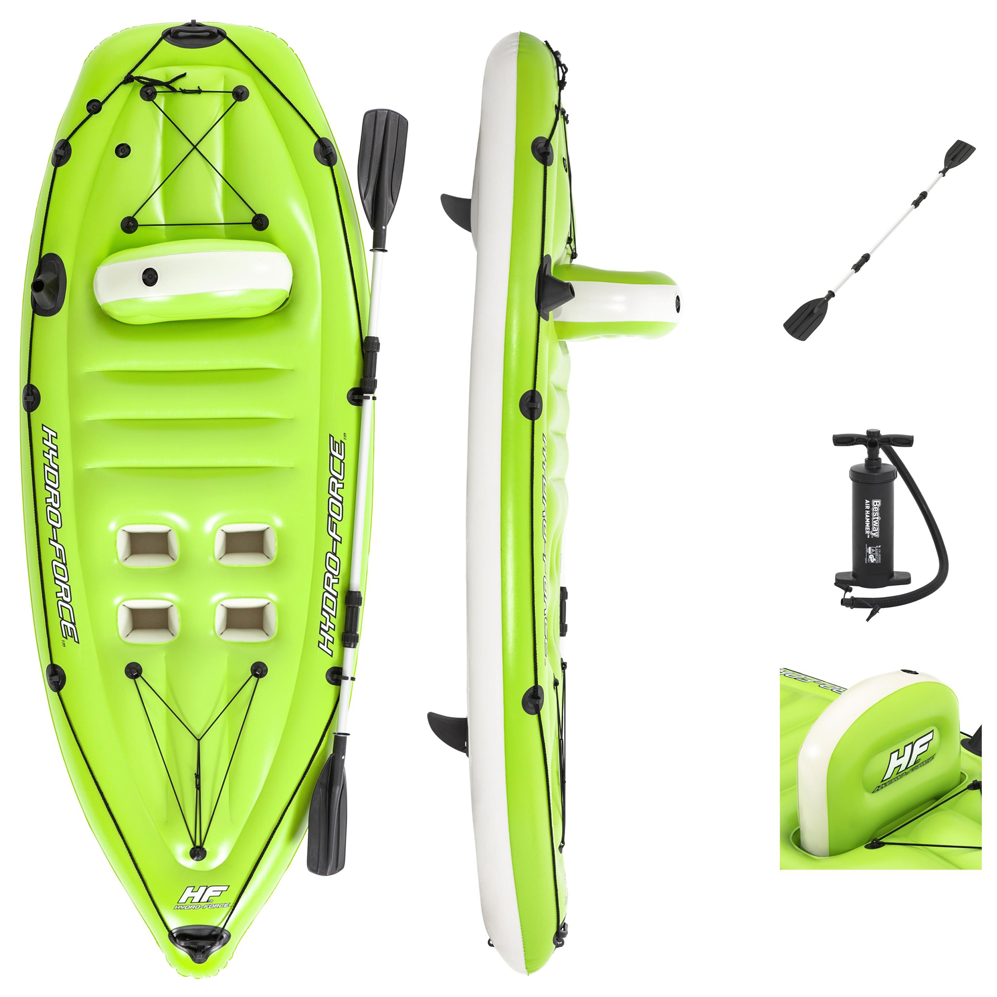 Produktfoto för Uppblåsbar fiskekajak 1 person | Bestway Koracle Fishing Kayak (65097)
