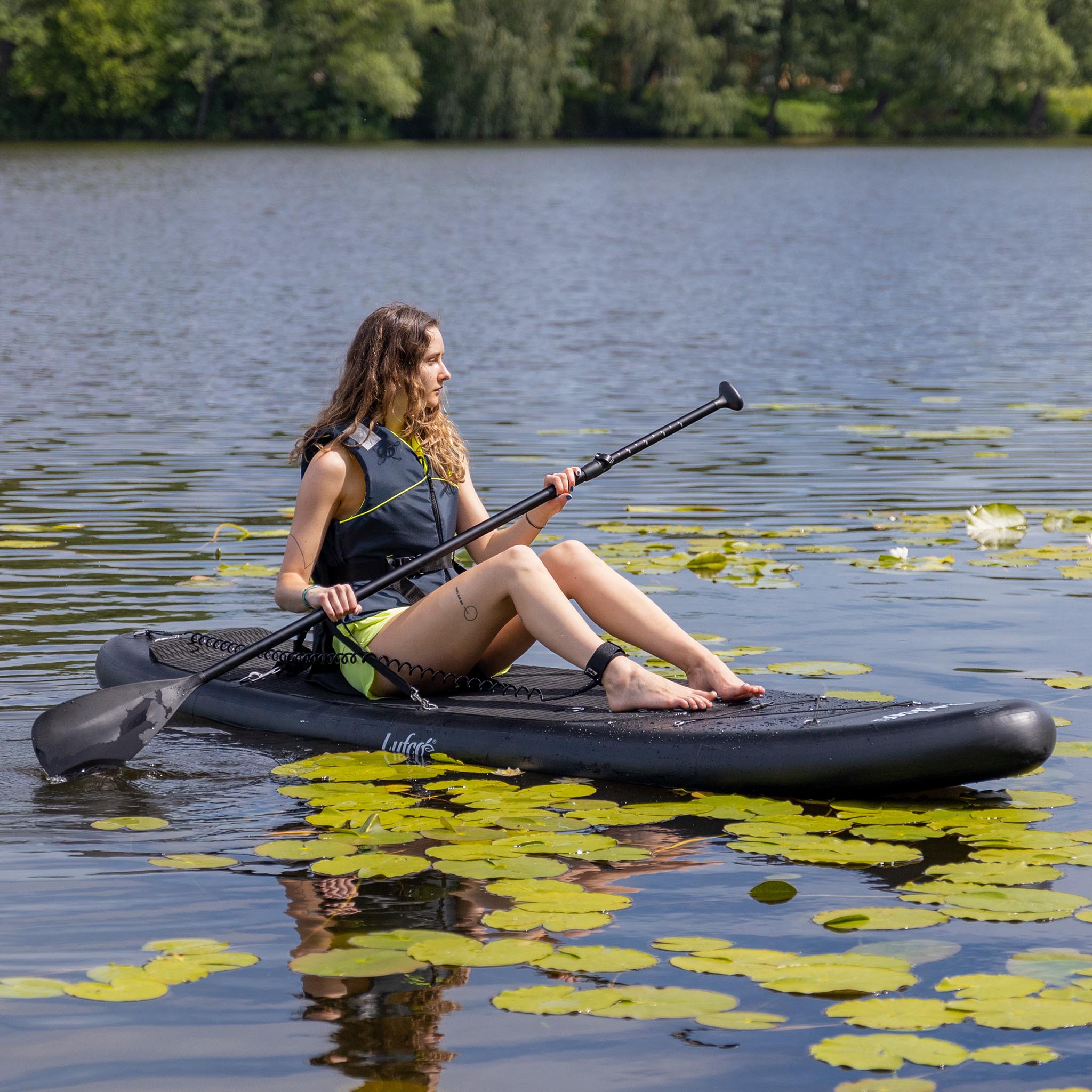 SUP-bräda 3m med sits | Uppblåsbar paddle board | 15psi | Lyfco