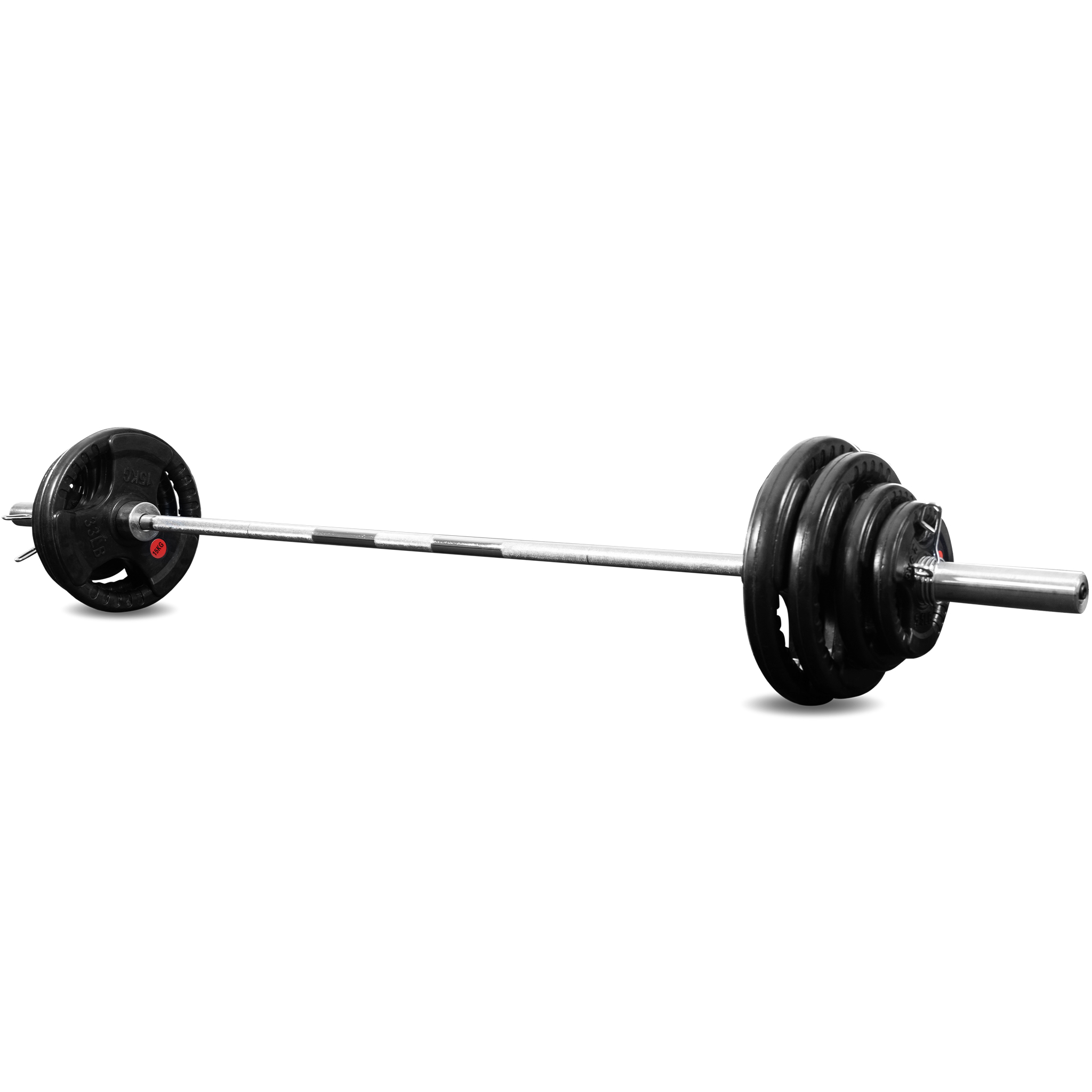 Olympisk skivstång - 81kg vikter | Diameter 50mm