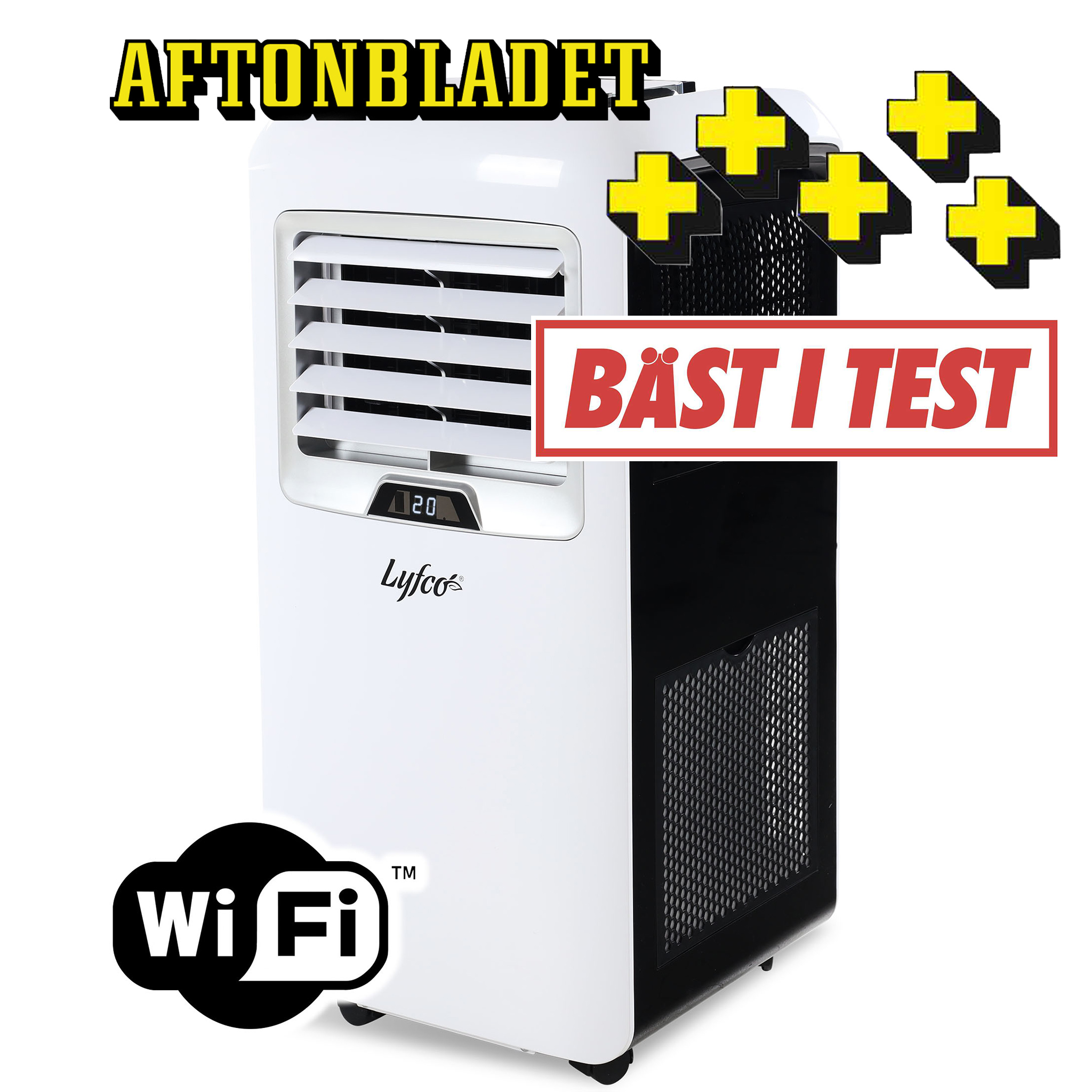 AC med värmefunktion för 50m² | Bäst i test | UltraSilence | 12000BTU | Lyfco