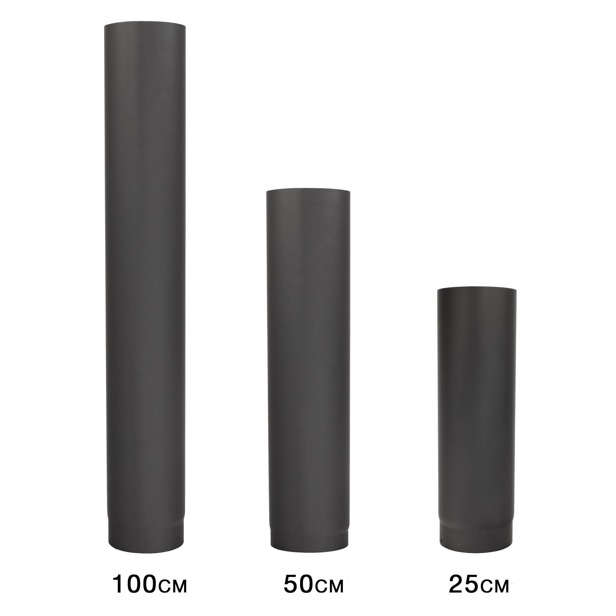 Rökrör 1000mm rak