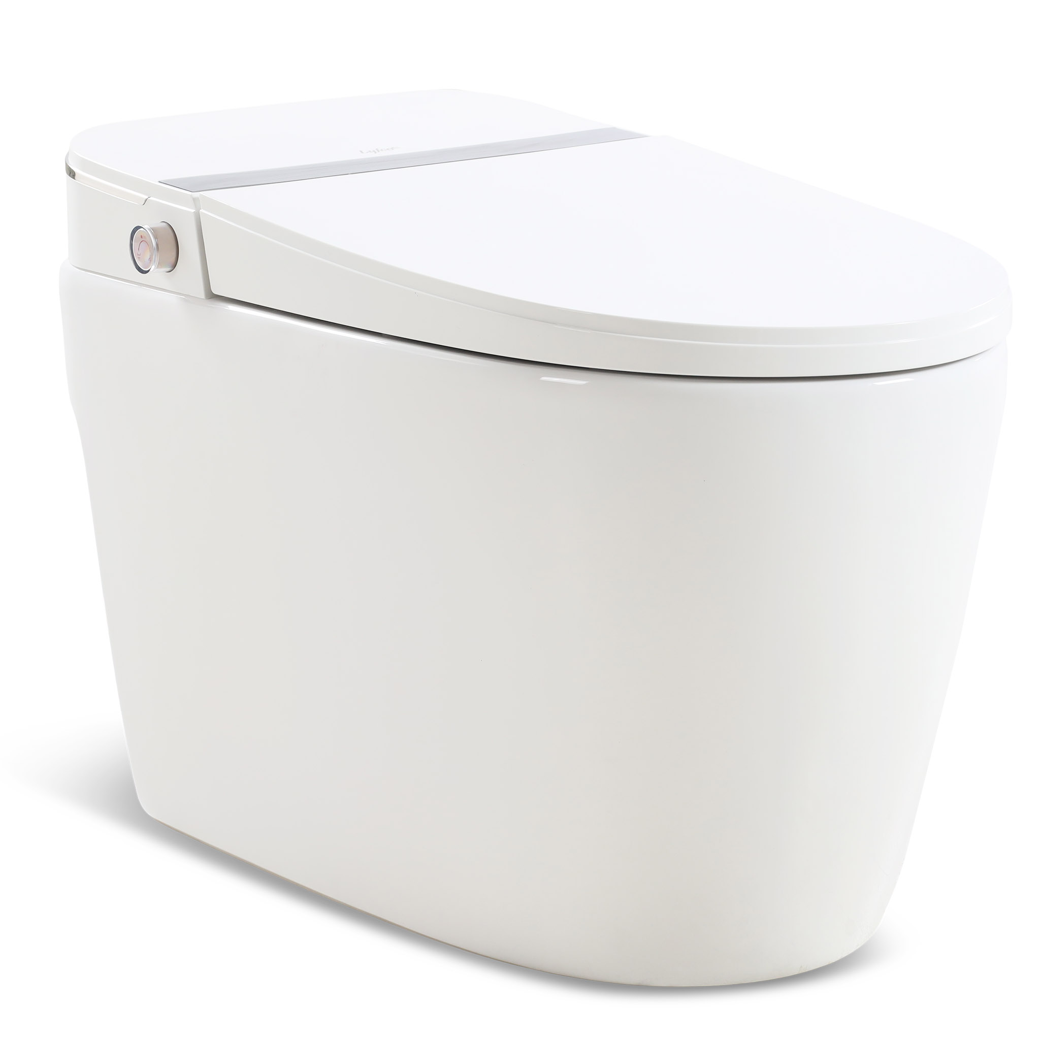 Smart toalett med dusch/bidéfunktion & LED-display