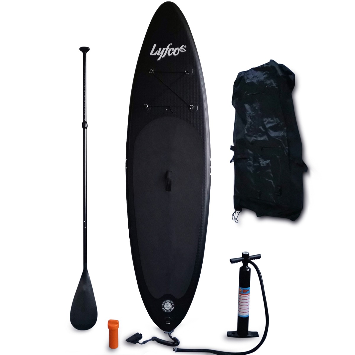SUP-bräda 2,7m | Uppblåsbar paddle board | 15psi | Lyfco