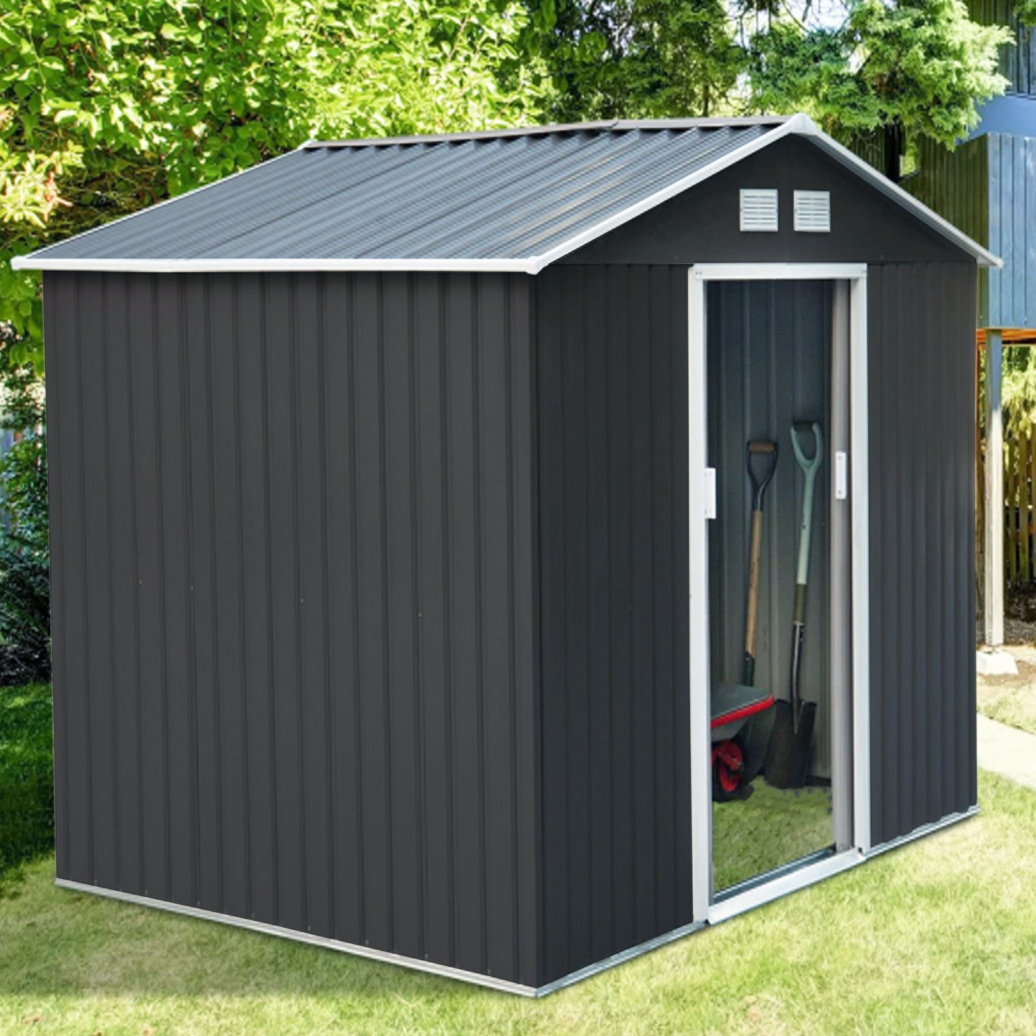 Förråd och redskapsbod 5,3m² | Skjutdörr